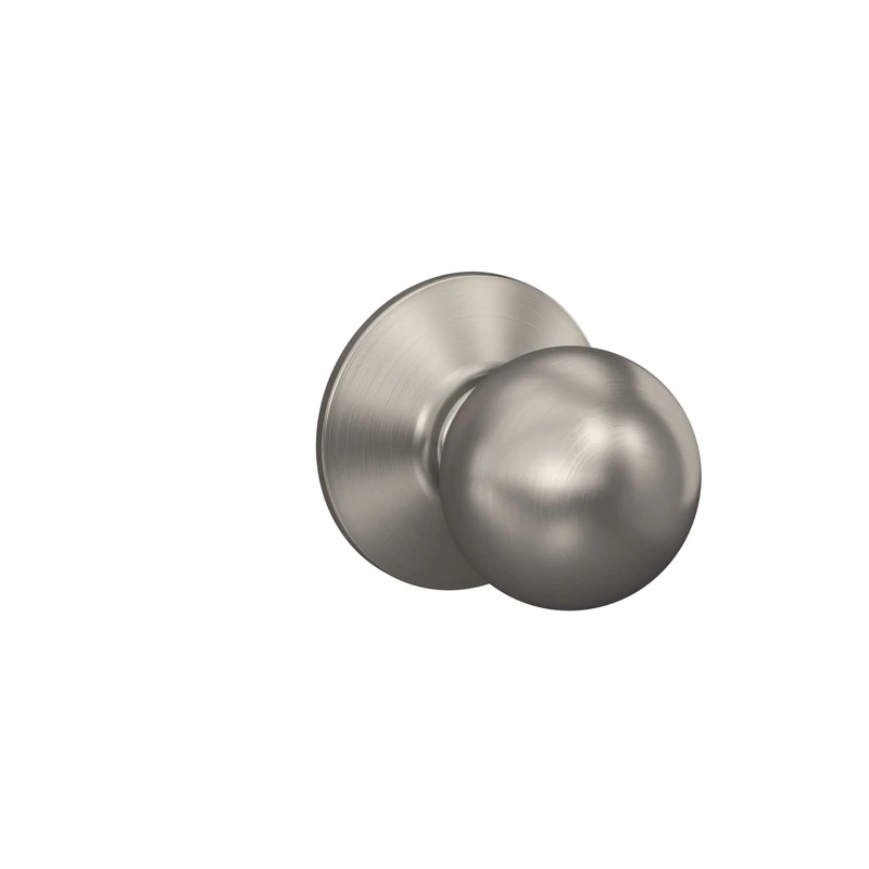 Schlage F10ORB619 Orbit Passage Knob, Satin Nickel