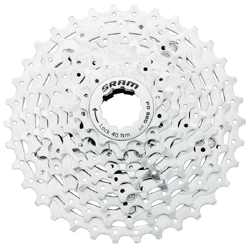 Sram Cassettes PG980 9 Speed Cassette - 11-32T