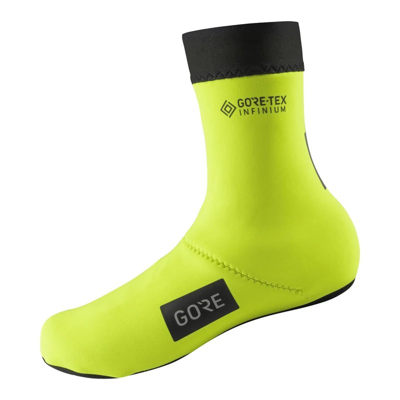 GOREWEAR Shield WINDSTOPPER Thermo Overshoes, Neon Yellow / Black, 46-48