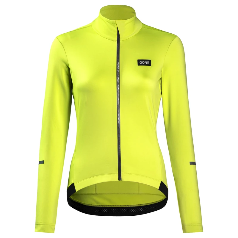 GOREWEAR Progress Thermo Jersey Womens, Neon Yellow, 34