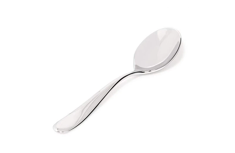 Alessi Nuovo Milano Serving Spoon, (5180/11), Silver