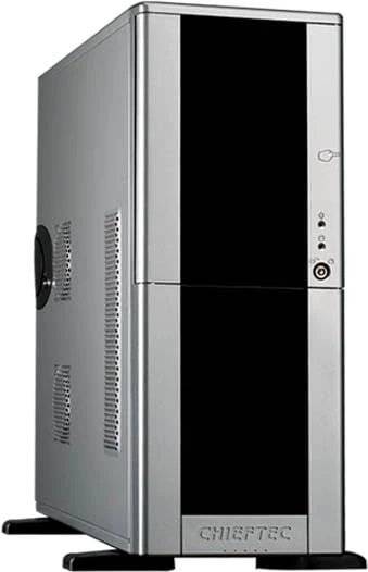 Chieftec LCX-01SL-SL-B Silver/Black PC Case MediumTower 4 x 5.25 Silver