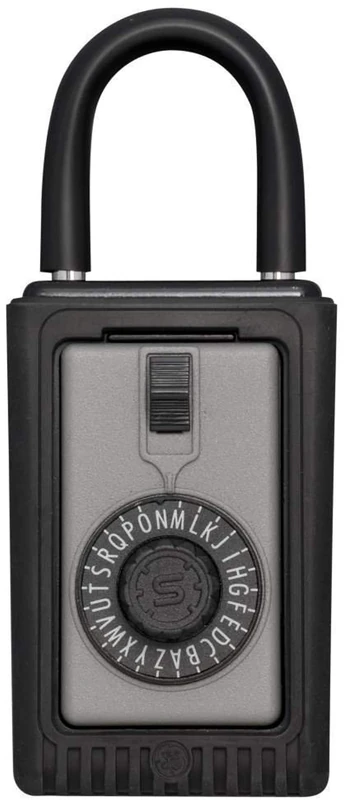 Kidde AccessPoint 001012 KeySafe Original 3-Key Portable, Spin Dial, Titanium Gray