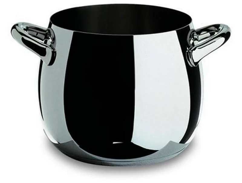 Alessi Mami Stockpot, Stainless Steel, 24 cm (SG100/24), Silver