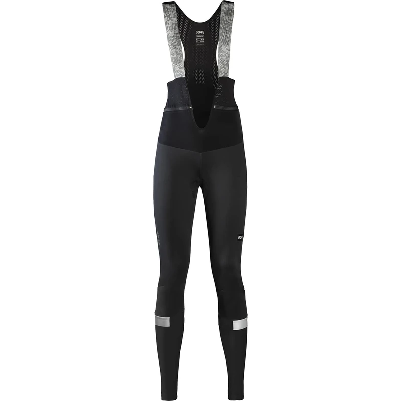 GORE WEAR Women's Ability Thermo Bib Tights+, GORE-TEX INFINIUM, 34, Black