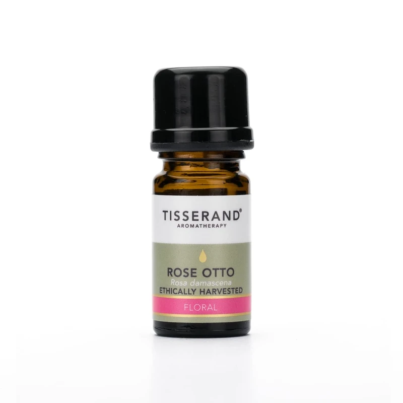 Tisserand - Ethically Harvested Rose Otto Essential, Massage - Bath, Aromatherapy - 100% Pure and Natural Essential - 9 ml