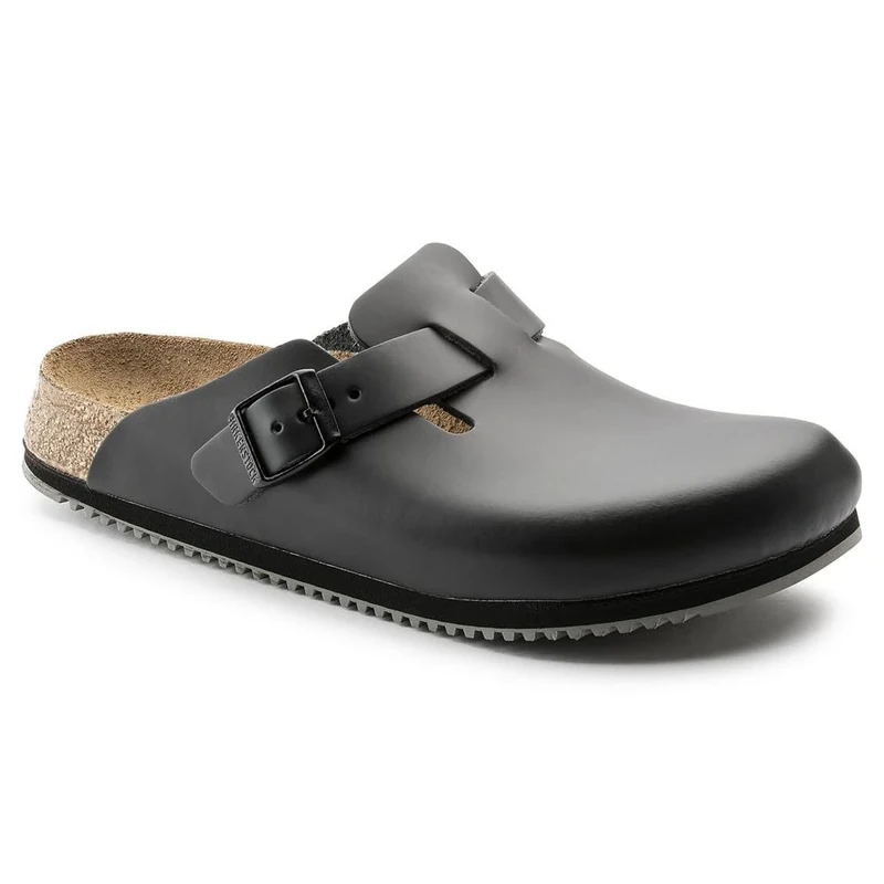 Birkenstock Boston, Black 060194, 9.5 UK