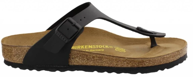 Birkenstock Gizeh, Unisex - Adults Sandals, Black (Black), 8 UK (42 EU)