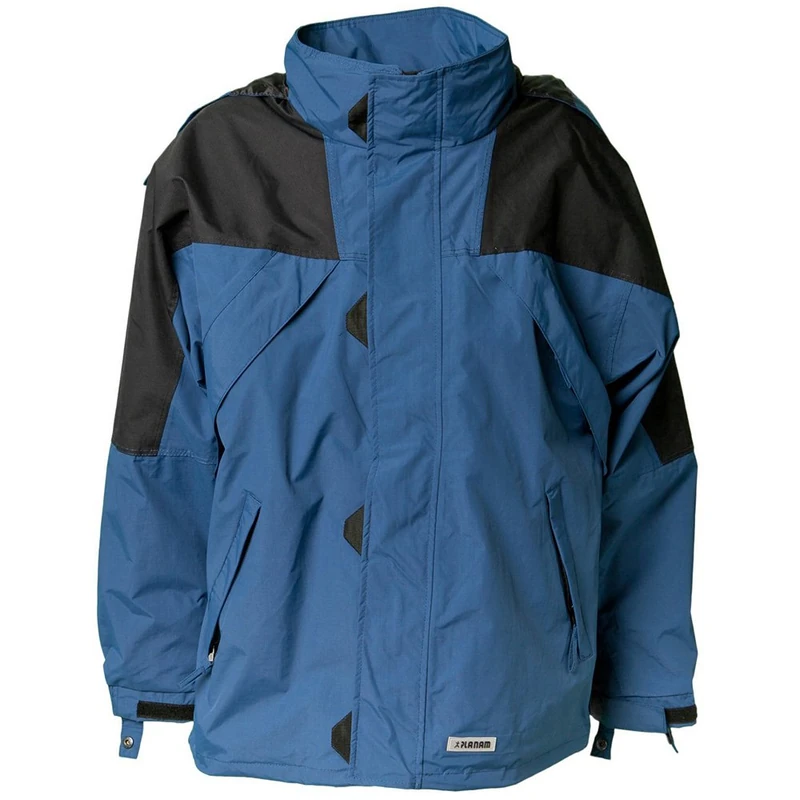Planam 3141056 Size X-Large "Winter Redwood" Jacket - Blue/Black