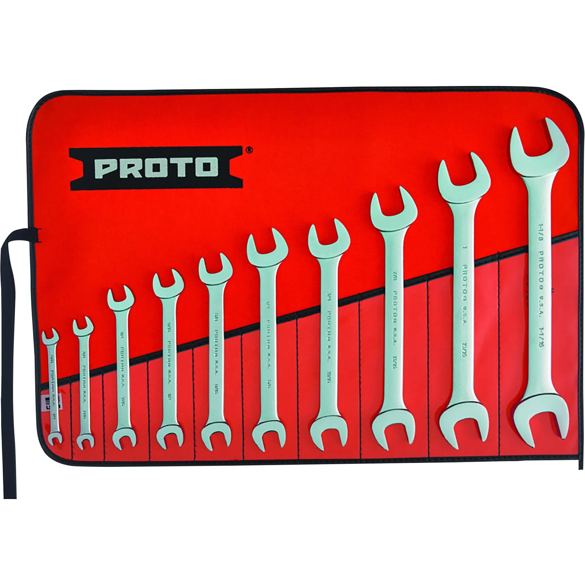Stanley Proto J3000H 10 Piece Open End Wrench Set
