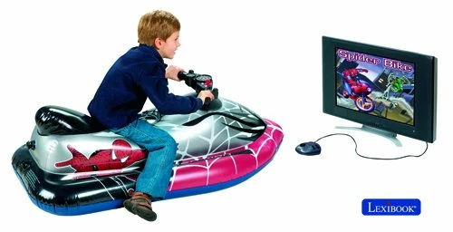 Lexibook Interactive Inflatable Spiderman Jet Ski