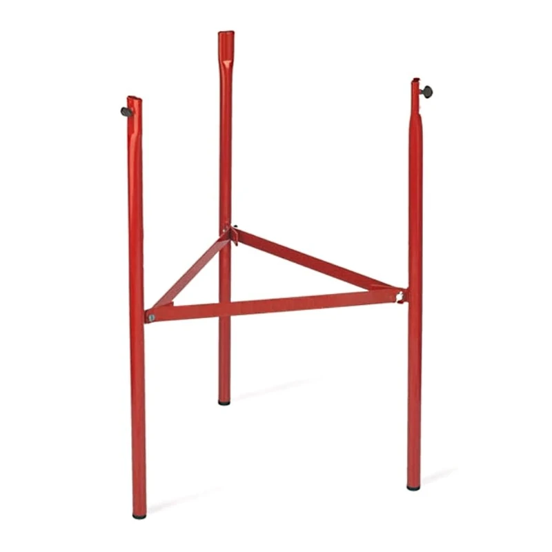 La Ideal Reinforced 3 Leg Stand for Gas Ring and Burners, Red, 75 cm