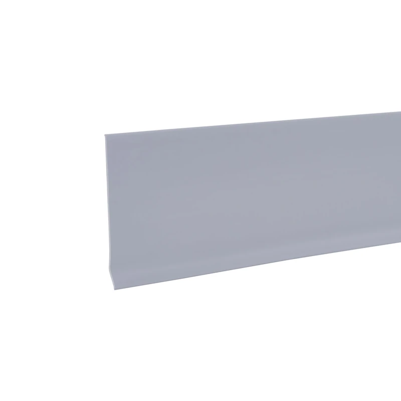 MD Building Products, Silver Gray M-D Building Products 73898 4-Inch by 60-Feet Dry Back Vinyl Wall Base, 1 Pack