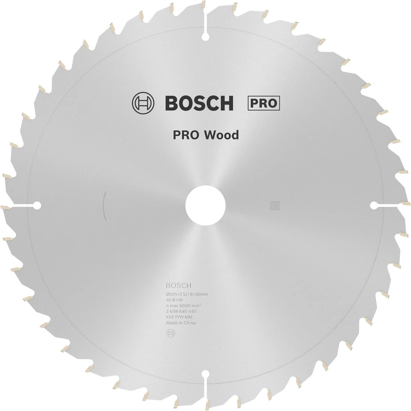 Bosch PRO Wood Circular Saw Blade - 305 x 2.5 x 30 mm
