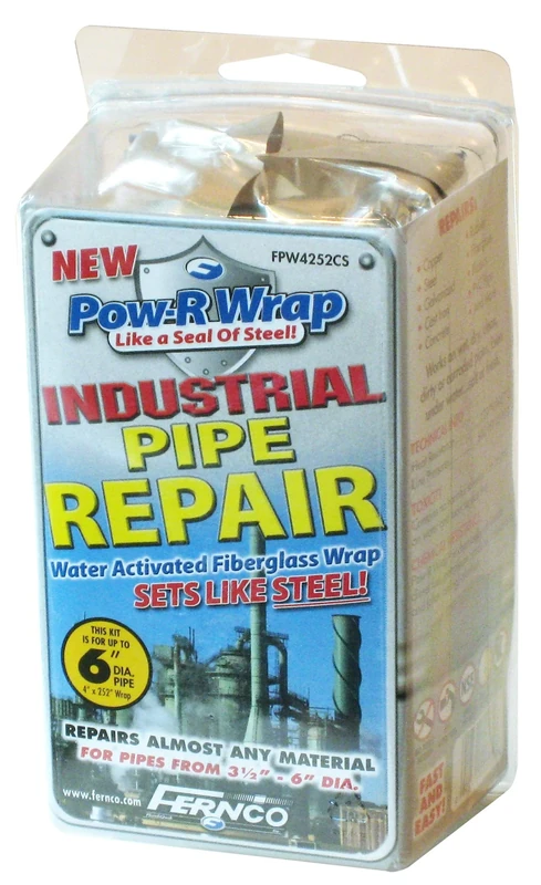 Fernco Inc. FPW4252CS 6-Inch Pow-R Wrap Pipe Repair - Image 1