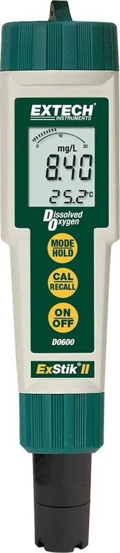 Extech DO600 Waterproof ExStik II Dissolved Oxygen Meter