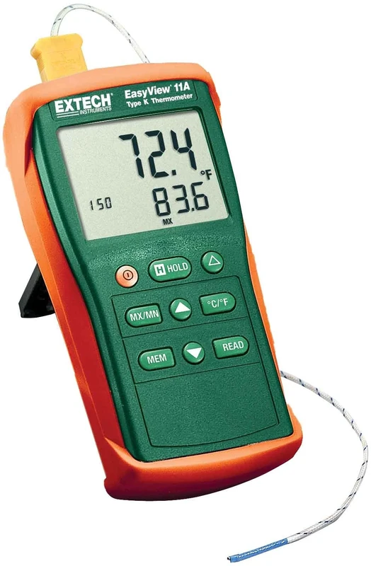 Extech Instruments EA11A Type-K Easy View Single Input Thermometer