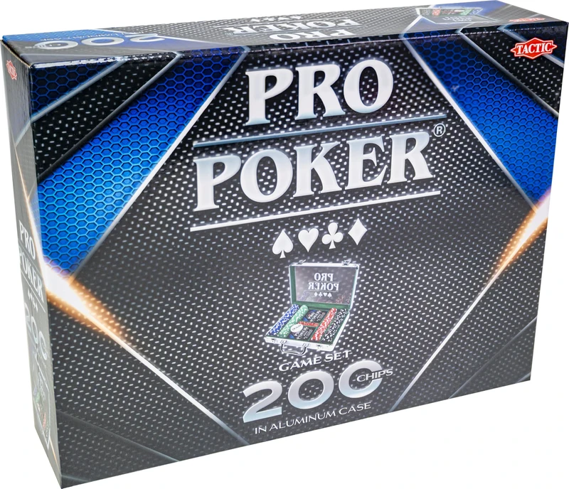 Tactic Pro Poker Aluminium Suit Case 200 Chips