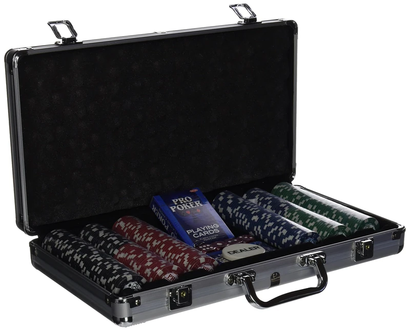 Pro Poker Aluminium Suit Case 300 Chips