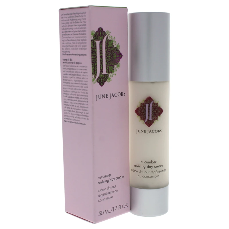 Cucumber Reviving Day Cream by June Jacobs for Unisex - 1.7 oz Cream - Image 1