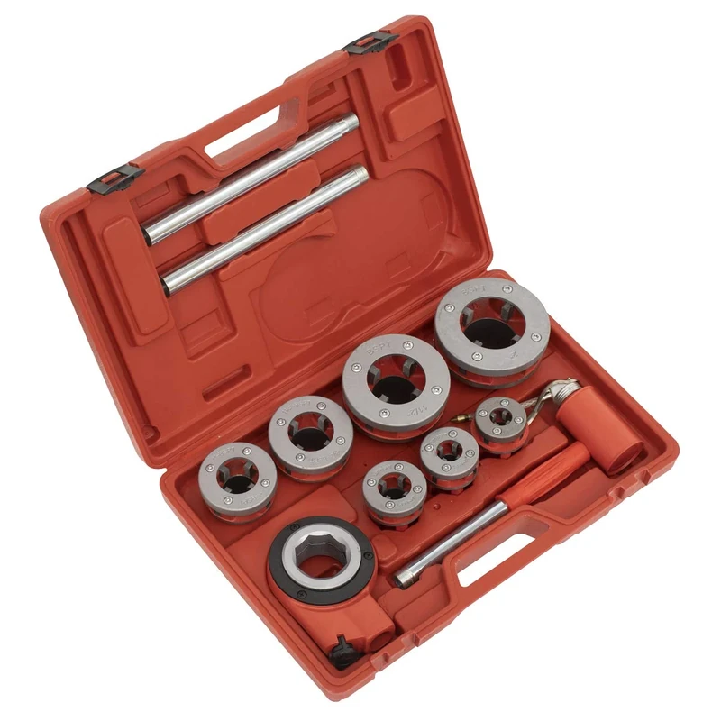 Sealey Ptk992 Pipe Threading Kit 3/8-2Bspt