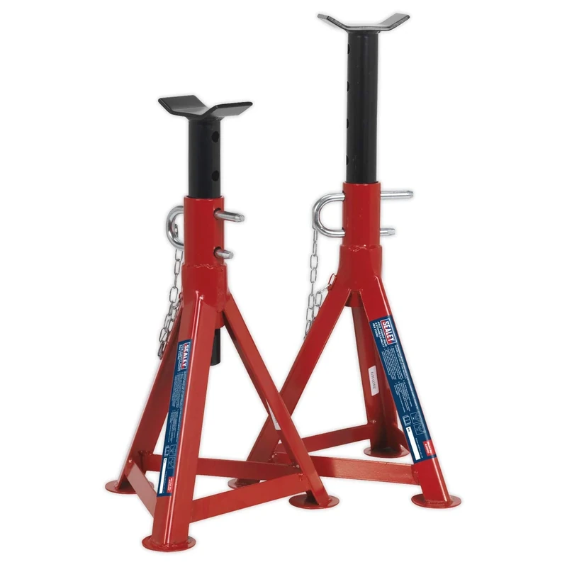 Sealey As2500 Axle Stands 2.5Tonne Capacity Per Stand 5Tonne Per Pair