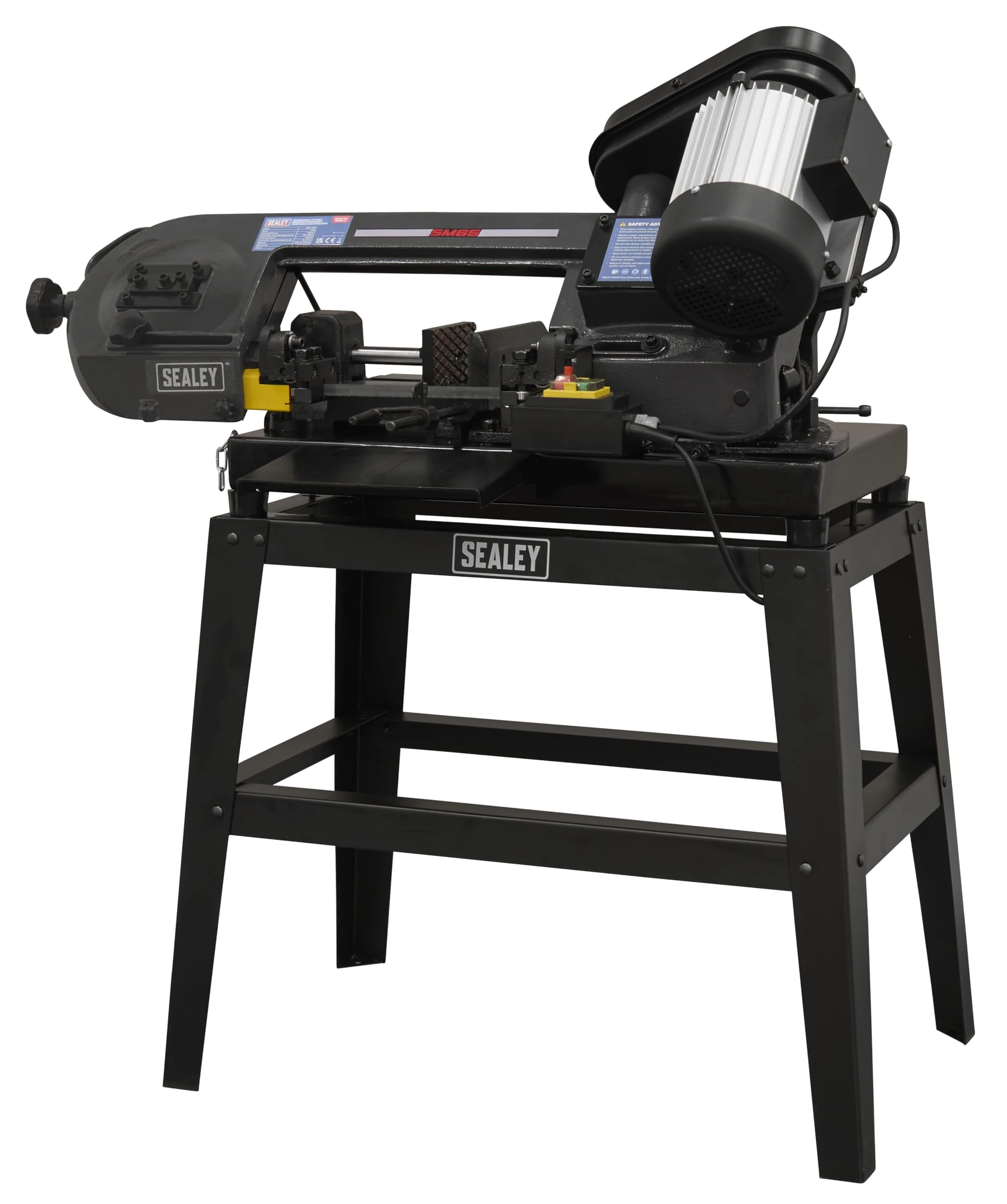 Sealey Sm65 Metal Cutting Bandsaw 150Mm 230V with Mitre and Quick Lock Vice
