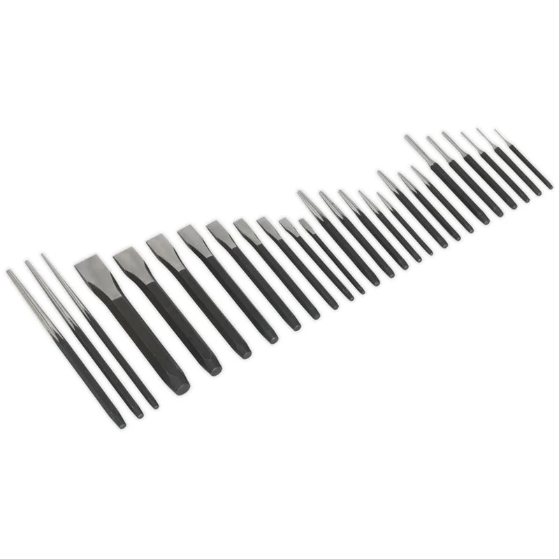 Sealey AK9298 26PC Punch & Chisel Set