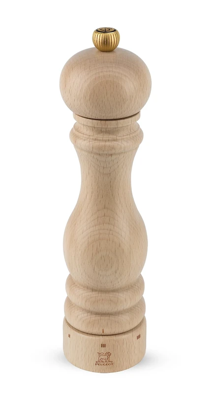 PEUGEOT - Paris u'Select 22 cm Pepper Mill - 6 Predefined Grind Settings - Made with PEFC Certified Wood - Made in France - Natural Colour