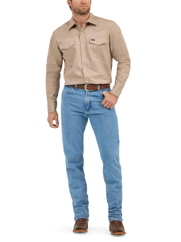 Wrangler Men's Ms71519 athletic shirts, Rawhide, XL UK