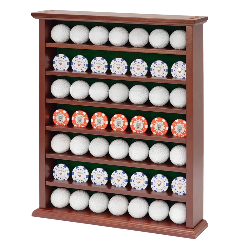 Longridge Balls Display Wood Cabinet 49 Ball - Image 1