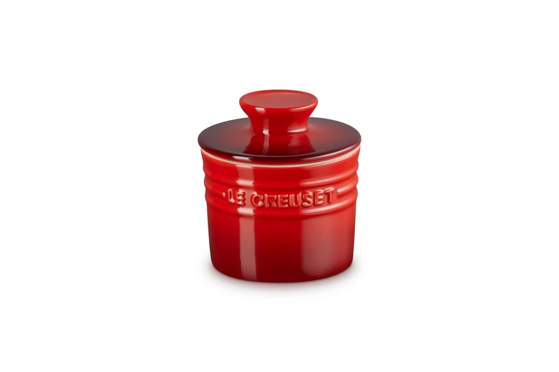 Le Creuset - Butter Crock - Stoneware - Cerise Red