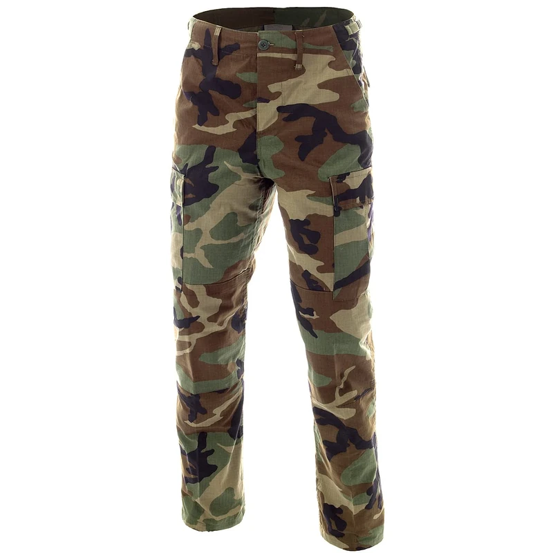 MFH BDU Combat Trousers Ripstop Woodland Size M