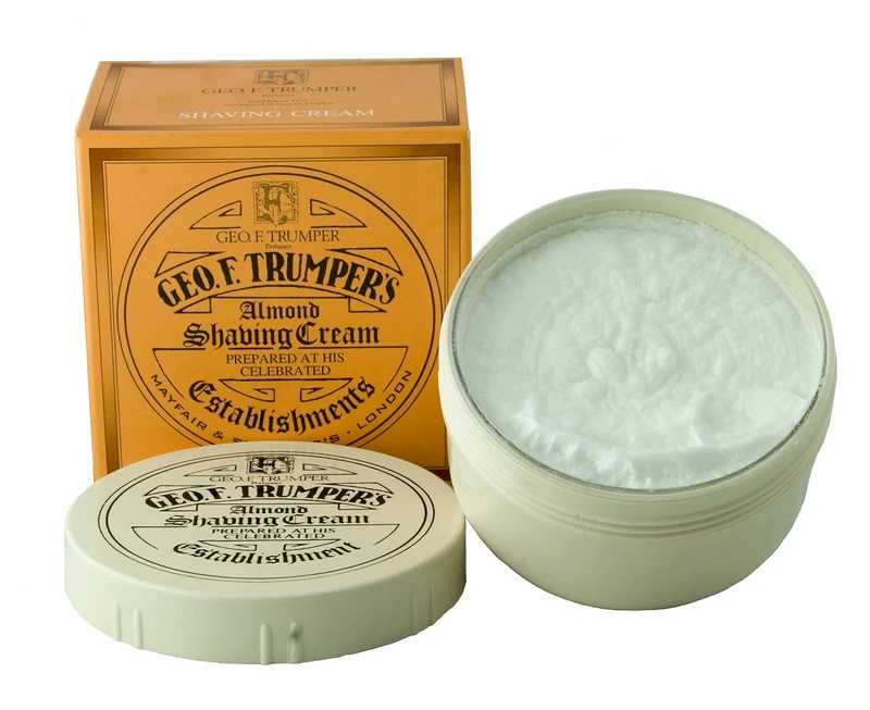 George Trumper Almond Oil Soft Shaving Cream 200g