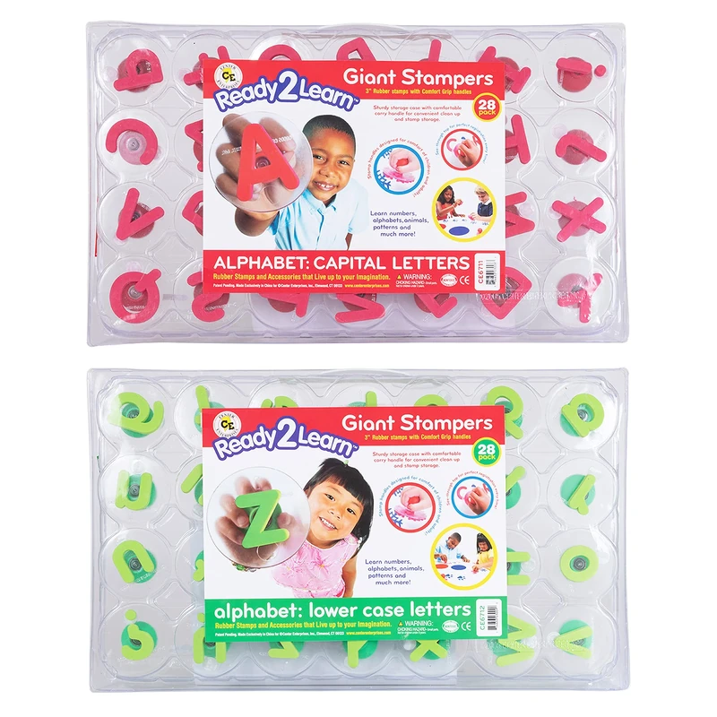Center Enterprise CE6713 READY2LEARN Giant Upper and Lower Alpha Combo (Pack of 56)