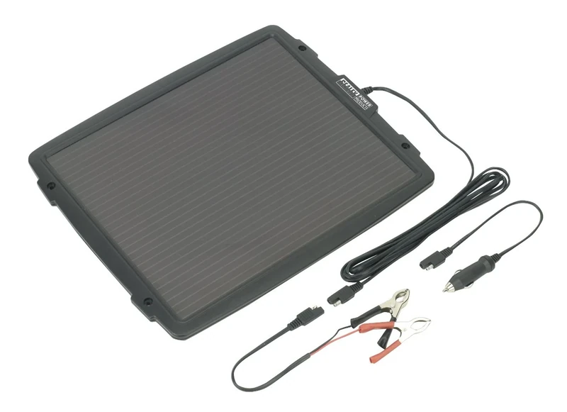 Sealey SPP03 12V/4.8W Solar Power Panel, Black
