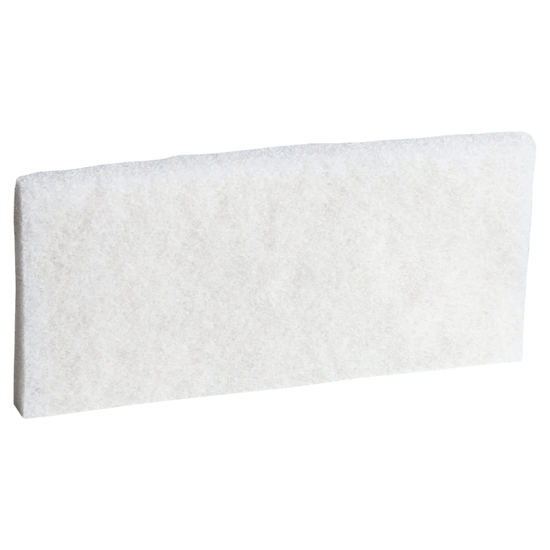 3M 8440 Doodlebug Cleaning Pad, 4.6" x 10"-5-Pack, White,