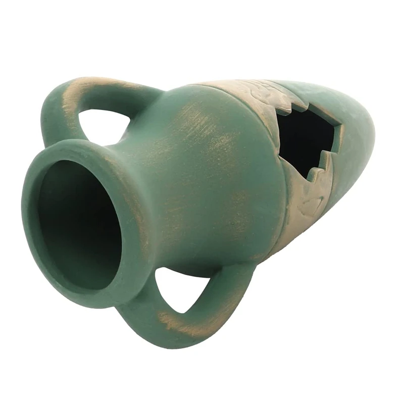 Hobby Bronze Amphora M - 21 cm Decorative Aquarium Ornament