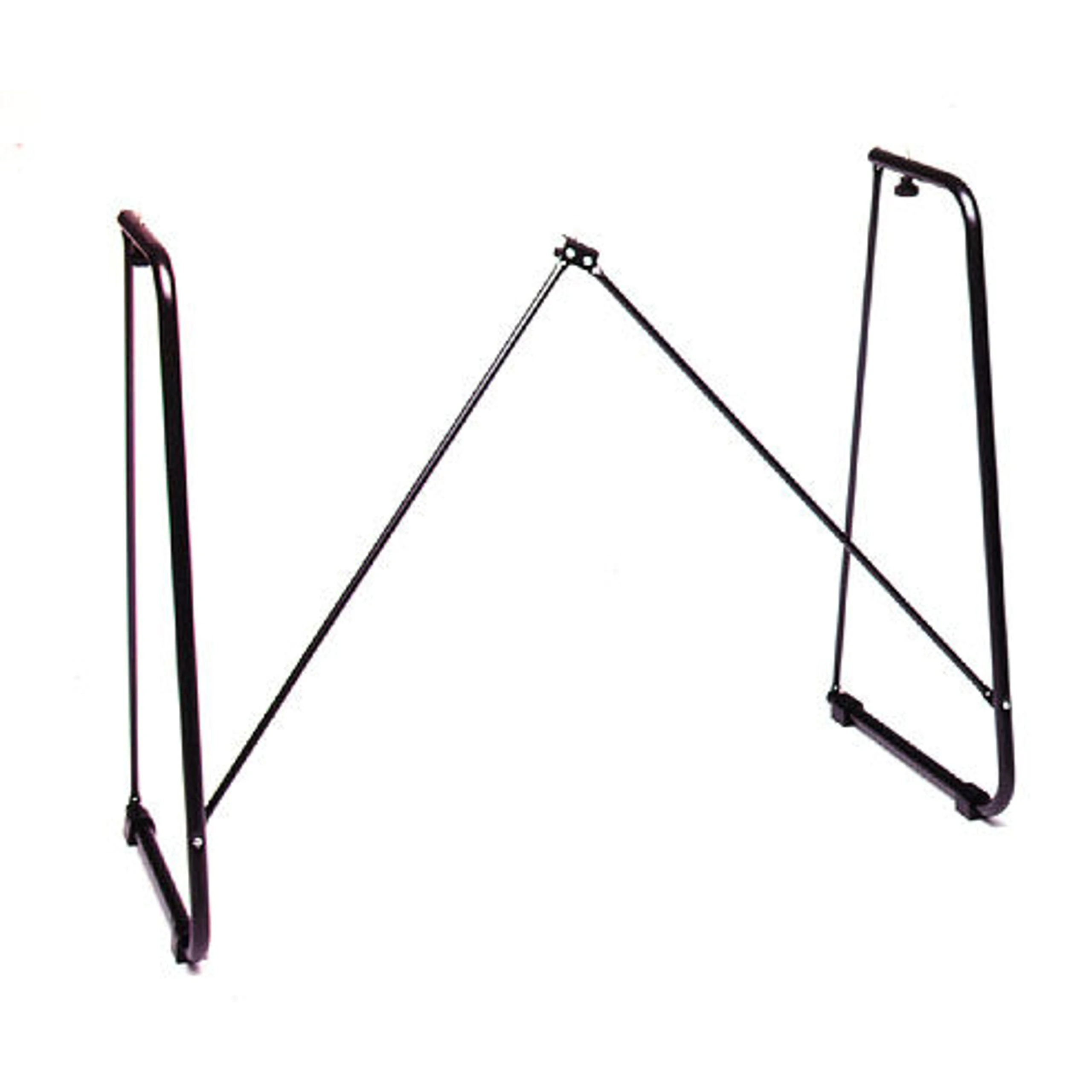 Yamaha L-2C Keyboard Stand, Foldable and Practical Instrument Stand with a Sturdy Design, in Black