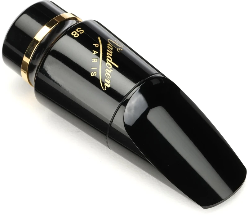 Vandoren SM804 V16 S8 Soprano Saxophone Mouthpiece (Black Ebonite)