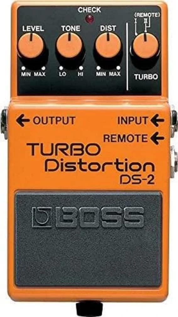 Boss DS-2 Turbo Distortion Guitar Effects Pedal