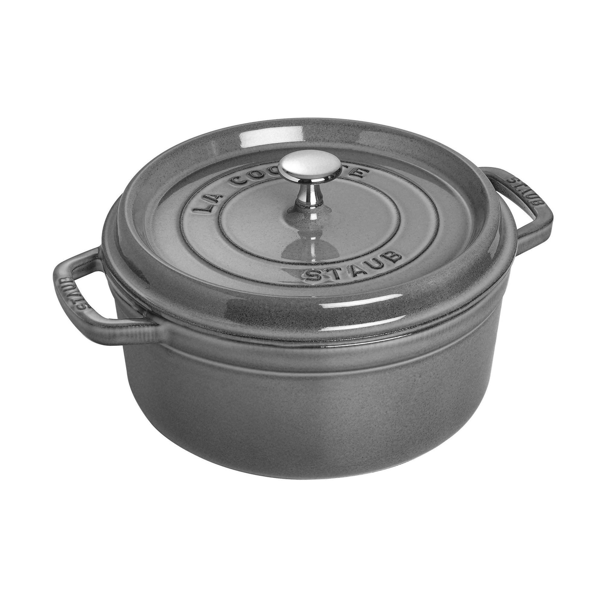 Staub Cocotte Single pan, Graphite Grey