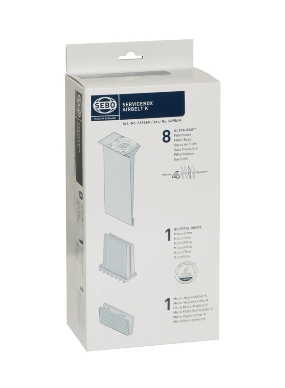 6695 Airbelt K Microfilter Service Box for K Series Vacuums