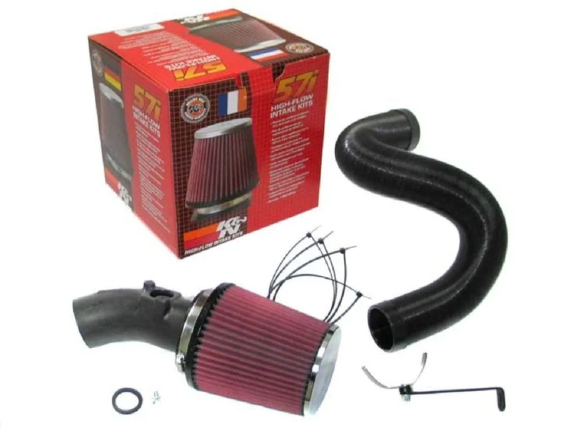 K&N 57-0656 Washable and Reusable Car Performance Intake Kit