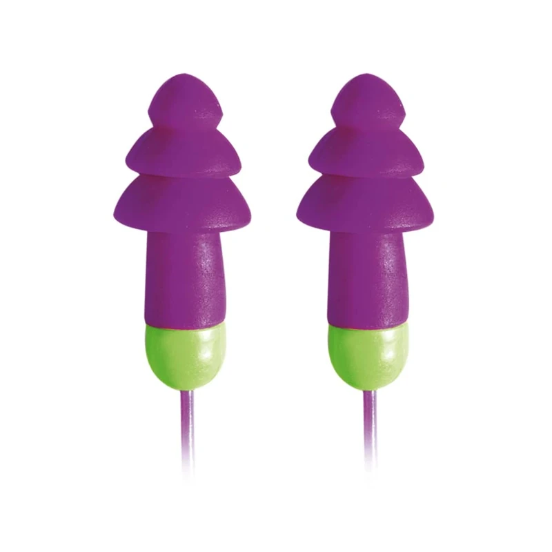 Moldex 640101 SNR30 Rockets Cord Reusable Earplug, Pack of 50