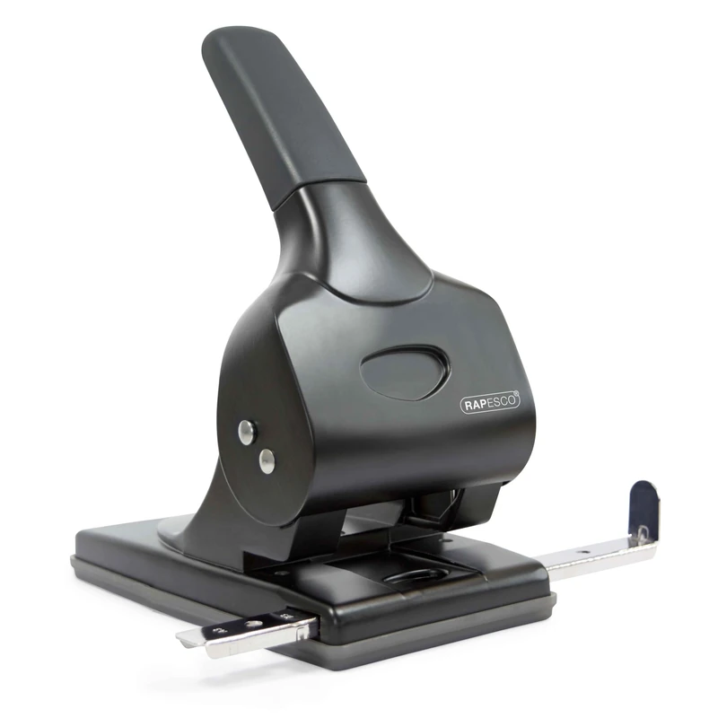 Rapesco 1015 Heavy Duty 2-Hole Punch - 65 Sheet Capacity - Image 1