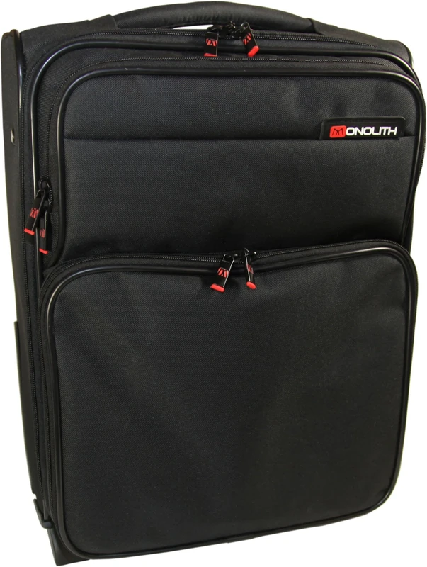 Monolith laptop case trolley, polyester, black