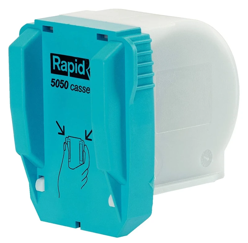 Rapid R5050 Staple Refill Cassette, For Stapling up to 50 Sheets, Use with the Rapid 5050e Electric Stapler, Includes 5000 Staples, 20993500