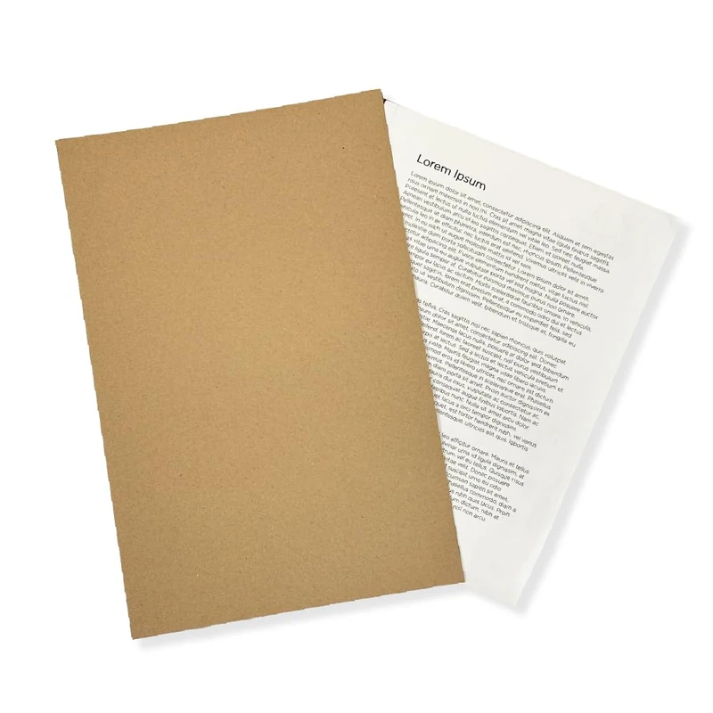 Exacompta - Ref FS315-BUFZ - Guildhall - Square Cut Folder, 35 x 24.2cm, 315gsm Premium Heavyweight Manilla, Holds A4 & Foolscap Documents, Blue Angel Certified - Buff, Pack of 100