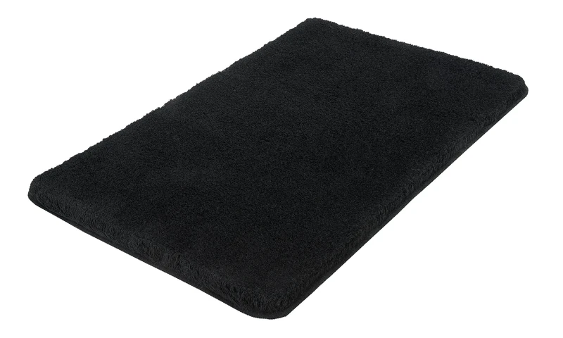 Kleine Wolke Relax Bath rug, Black, 70 x 120 cm